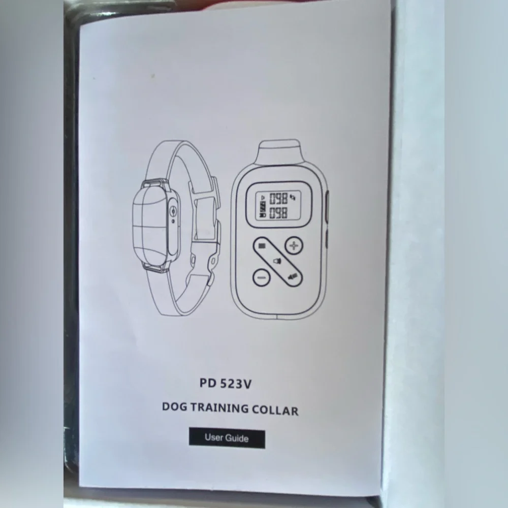 Vibrating Dog Training Collar Rechargeable New In Box